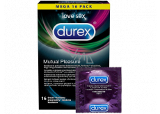 Durex Mutual Pleasure kondóm nominálna šírka: 56 mm 16 kusov