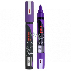 Uni Mitsubishi Chalk Marker kriedový popisovač fialový 1,8-2,5 mm, PWE-5M
