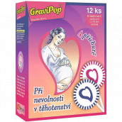 VitaHarmony GraviPop Lízátková úleva na nevolnost v těhotenství doplněk stravy 12 kusů