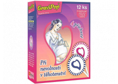 VitaHarmony GraviPop Lollipop úľava pri nevoľnosti v tehotenstve doplnok stravy 12 kusov