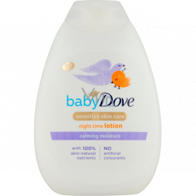Dove Baby Calming Moisture Nočné telové mlieko 400 ml