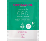 Dermacol Cannabis textilná maska na tvár s CBD