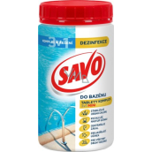 Savo Mini 3v1 chlórové tablety na dezinfekciu bazénov 0,76 kg