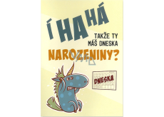 Albi Hracia obálka s narodeninovým blahoželaním Takže dnes máš narodeniny? 14,8 x 21 cm