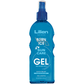 Lilien Sun Active Burn Relief Ľadový chladivý gél po opaľovaní 200 ml