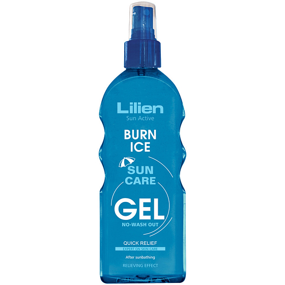 Lilien Sun Active Burn Relief Ľadový chladivý gél po opaľovaní 200 ml