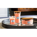 WoodWick Manuka Nectar vonná sviečka s dreveným knôtom a viečkom sklenená stredná 275 g