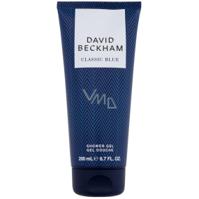 David Beckham Classic Blue Men sprchový gél pre mužov 200 ml