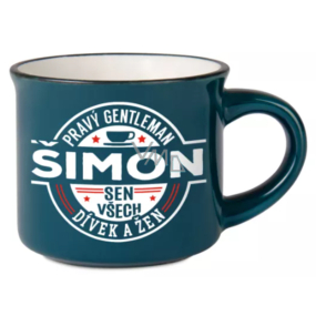 Albi Espresso Hrnček Simon - Pravý gentleman, sen všetkých dievčat a žien 45 ml