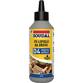 Soudal 66A polyuretánové lepidlo na drevo, 750 g
