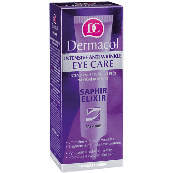 Dermacol Elixir 45+ Eye Cream intenzívny vyhladzujúci krém na očné kontúry 15 ml