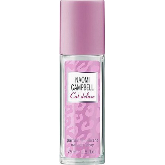 Naomi Campbell Cat Deluxe parfumovaný dezodorant sklo pre ženy 75 ml