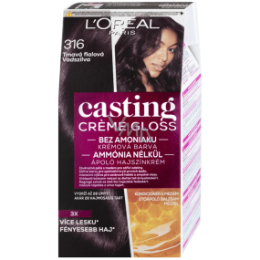 Loreal Paris Casting Creme Gloss farba na vlasy 316 tmavá fialová
