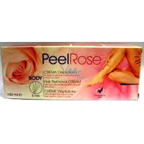 Peel Rose jemný depilačný krém na telo 150 ml