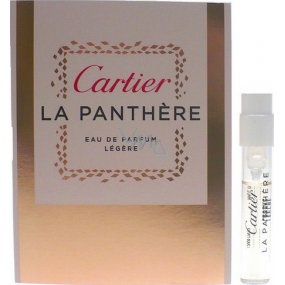 Cartier La Panther Legere toaletná voda pre ženy 1,5 ml s rozprašovačom, vialka