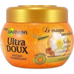 Garnier Ultra Doux Rituál krásy vyživujúca maska pre suché, hrubé vlasy 300 ml