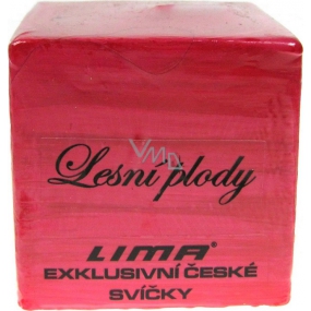 Lima Wellness Lesné plody aróma sviečka kocky 65 x 65 mm 1 kus