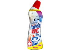Fixinela Wc Arctic čistiaci prostriedok na toaletné misy, bidety, vane, umývadlá, sprchy 750 ml