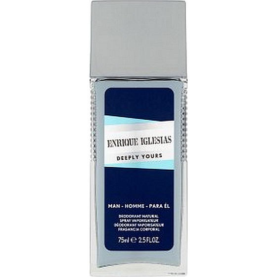 Enrique Iglesias Deeply Yours Man parfumovaný deodorant sklo pre mužov 75 ml