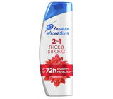 Head & Shoulders Thick & Strong 2v1 šampón a balzam na vlasy proti lupinám 360 ml