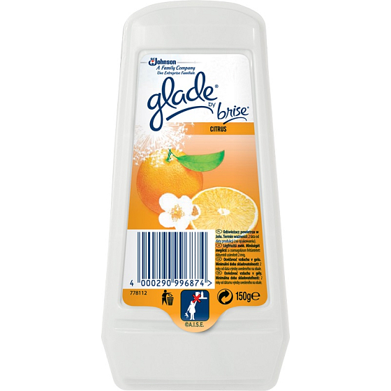 Glade Citrus gél osviežovač vzduchu 150 g