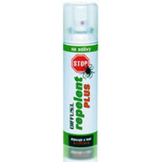 Diffusil Plus Repelent na odevy sprej proti kliešťom 150 ml