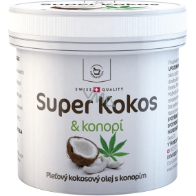 Herbamedicus Super Kokos s kanabisom pleťový olej 150 ml