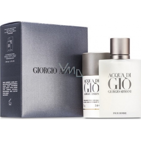 Giorgio Armani Acqua di Gio toaletná voda 100 ml + deodorant stick 75 g, darčeková sada