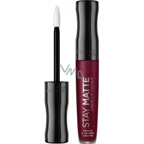 Rimmel London Stay Matte Liquid Lip Colour tekutý rúž 810 Plum This Show 5,5 ml