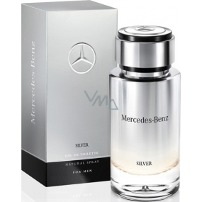 Mercedes-Benz Silver pre mužov Toaletná voda 75 ml