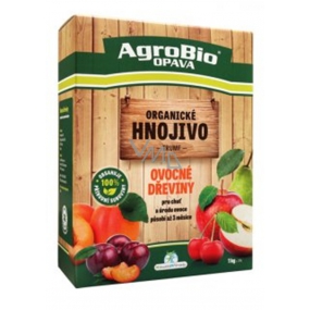 AgroBio Tromf Ovocné dreviny prírodné granulované organické hnojivo 1 kg