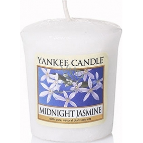 Yankee Candle Midnight Jasmine - Polnočná jazmín vonná sviečka votívny 49 g