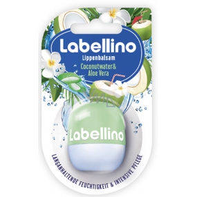 Labello Labellino Coconut Water & Aloe Vera ošetrujúce balzam na pery 7 g