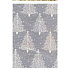 Ditipo Darčekový baliaci papier 70 x 200 cm Vianočný Luxusný - strieborný biele stromčeky