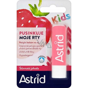 Astrid Kids šťavnatá jahoda balzam na pery 4,8 g