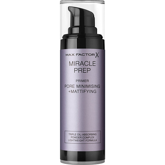 Max Factor Miracle Prep Primer zmatňujúci podkladová báza pre vyhladenie pleti a minimalizáciu pórov 30 ml