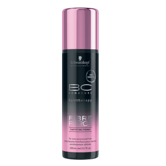 Schwarzkopf Professional BC Bonacure Fibre Force Fortifying Primer bezoplachový kondicionér pre poškodené vlasy 200 ml