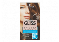 Schwarzkopf Gliss Color farba na vlasy 5-65 Orieškovo hnedý 2 x 60 ml