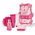 Grace Cole Perfect Petals umývací gél 50 ml + krém na ruky 50 ml + telový krém 50 ml + toaletné mydlo 100 g + nylonová umývacia žinka, kozmetická sada