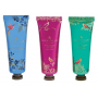 Heathcote & Ivory Trilogy Pink, Blue, Green hydratačný krém na ruky a nechty 3 x 30 ml, kozmetická sada