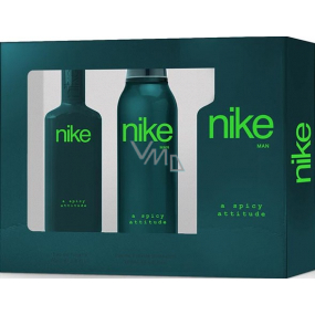 Nike A Spicy Attitude Man toaletná voda 75 ml + dezodorant sprej 200 ml, darčeková sada