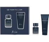 Tom Tailor for Him toaletná voda 30 ml + sprchový gél 100 ml, darčeková súprava pre mužov