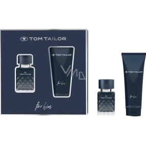 Tom Tailor for Him toaletná voda 30 ml + sprchový gél 100 ml, darčeková súprava pre mužov