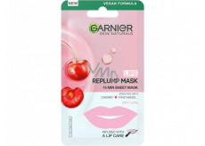 Garnier Skin Naturals Replump Mask Výplňová textilná maska na pery 5 g
