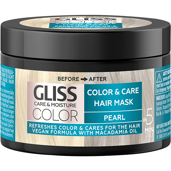 Gliss Color & Care maska pre blond a farbené vlasy 150 ml