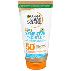 Garnier Ambre Solaire Kids Sensitive Expert SPF 50+ opaľovacie mlieko pre deti 175 ml