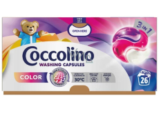 Coccolino Color 3v1 kapsule na pranie farebnej bielizne 26 dávok 449,8 g