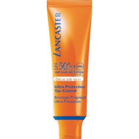 Lancaster Sun Care Ultra Protection Tan Control SPF50 opaľovací krém 50 ml