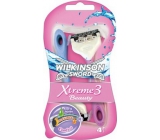 Wilkinson Lady Xtreme 3 Beauty holiaci strojček 3 čepieľky 3 + 1 kusov