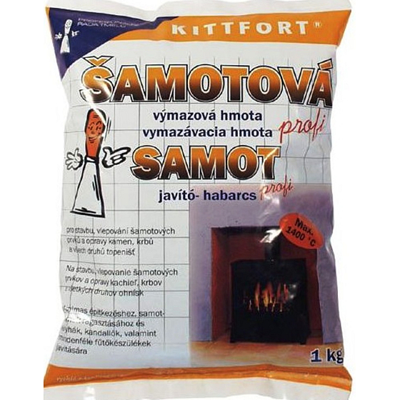 Kittfort Šamotová vymazávanie hmota Profi 1 kg